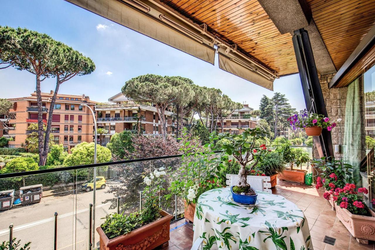 Terrazza Piccolomini: Elegant Stunning View Over Rome/st Peter's Dome Appartamento Roma